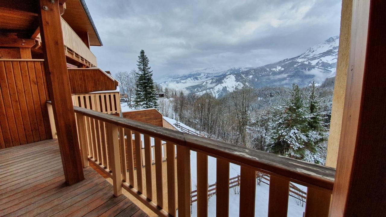 Appartement Neuf Avec Terrasse Sur Praloup 1600 Uvernet Exterior foto